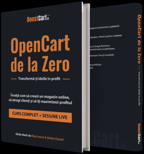 Curs Opencart - Ecommerce - 2