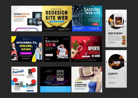 I will design Facebook and Instagram Ad Creatives - Banners - 3