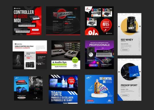 I will design Facebook and Instagram Ad Creatives - Banners - 4